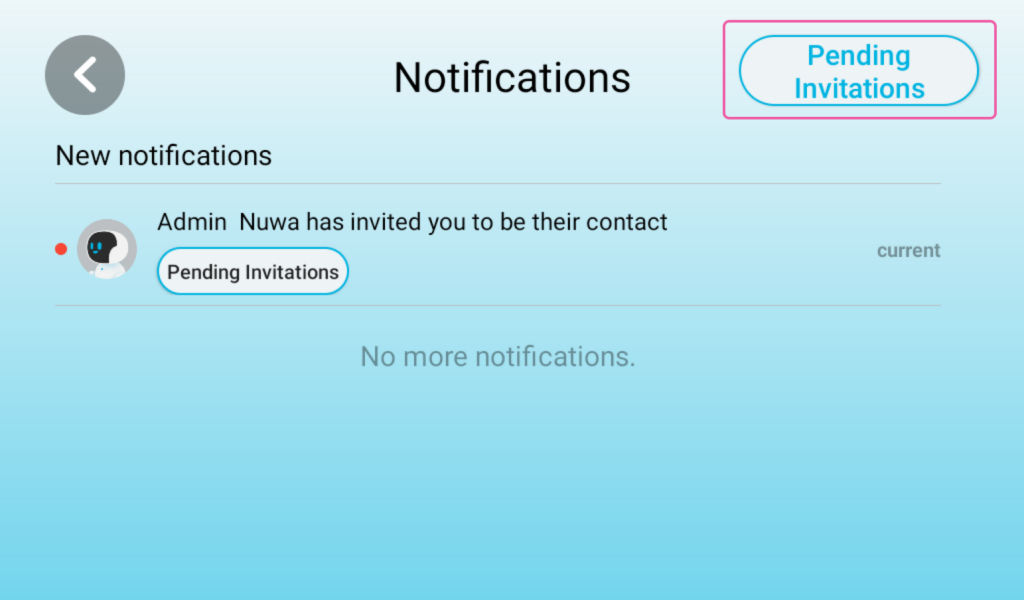 NUWA Contact (screen 4)