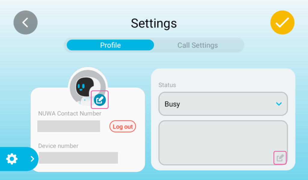 NUWA Contact (screen 24)