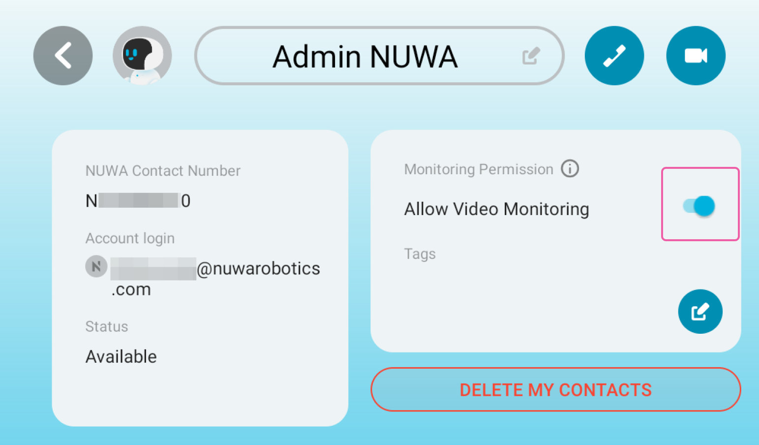 Start monitoring